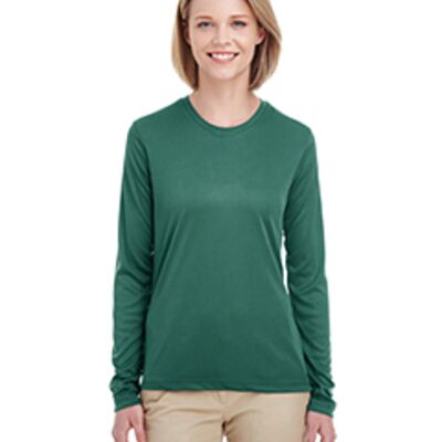 Ladies' Cool & Dry Performance Long-Sleeve Top Thumbnail