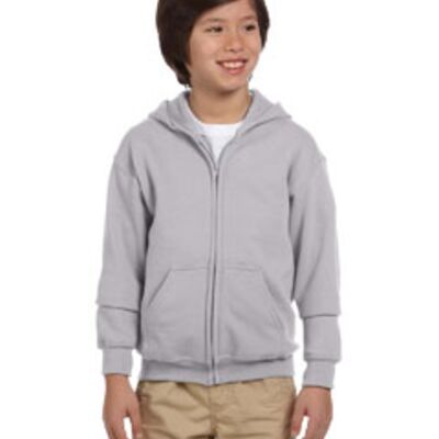 Youth Heavy Blend™ Full-Zip Hooded Sweatshirt Thumbnail