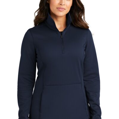 Ladies Smooth Fleece 1/4 Zip Thumbnail
