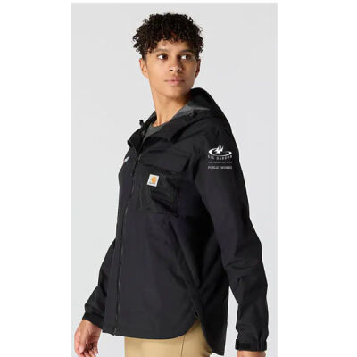 PW - Women's Storm Defender® Loose Fit Lightweight Hooded Packable Jacket Thumbnail