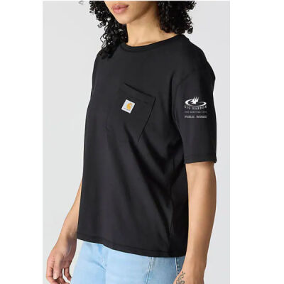 PW - Women's TENCEL™ Fiber Series Loose Fit Short-Sleeve Crewneck T-Shirt Thumbnail