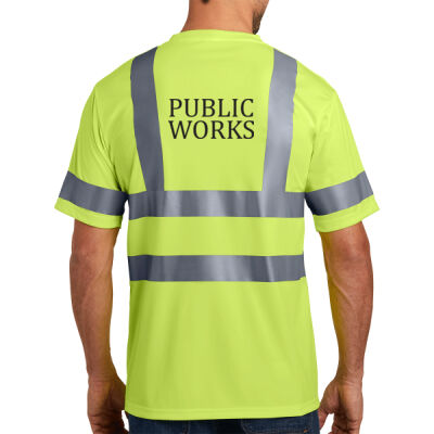 PW - ANSI 107 Class 3 Short Sleeve Snag-Resistant Reflective T-Shirt Thumbnail