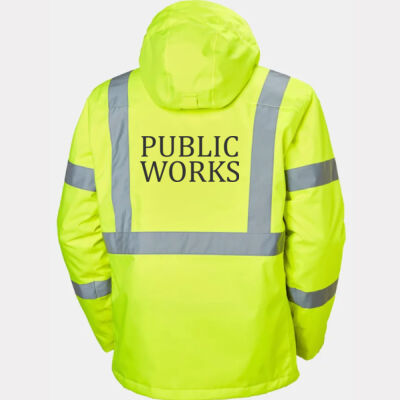 HH-M-RJ-71071 Alta Hi Vis Waterproof Shell Jacket Thumbnail